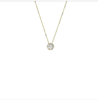 Halskette Dame in Gold Zirconia C3N2BK0 CO